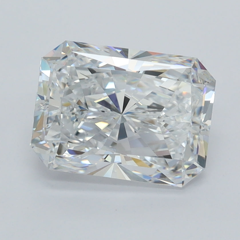 2.00 Carat Radiant Shaped, Ideal Cut, D Color, VVS1 Clarity, IGI Certified Lab Grown Diamond