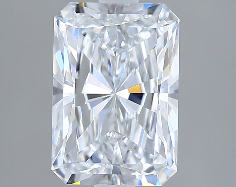 2.00 Carat Radiant Shaped, Ideal Cut, E Color, VVS1 Clarity, IGI Certified Lab Grown Diamond