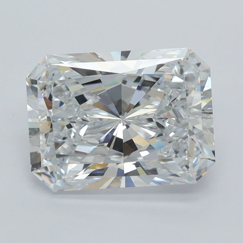 2.05 Carat Radiant Shaped, Ideal Cut, D Color, VVS1 Clarity, IGI Certified Lab Grown Diamond