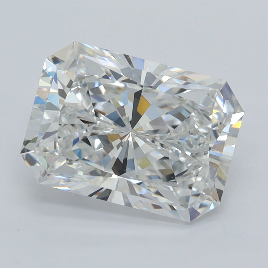 2.32 Carat Radiant Shaped, Excellent Cut, D Color, VVS1 Clarity, IGI Certified Lab Grown Diamond