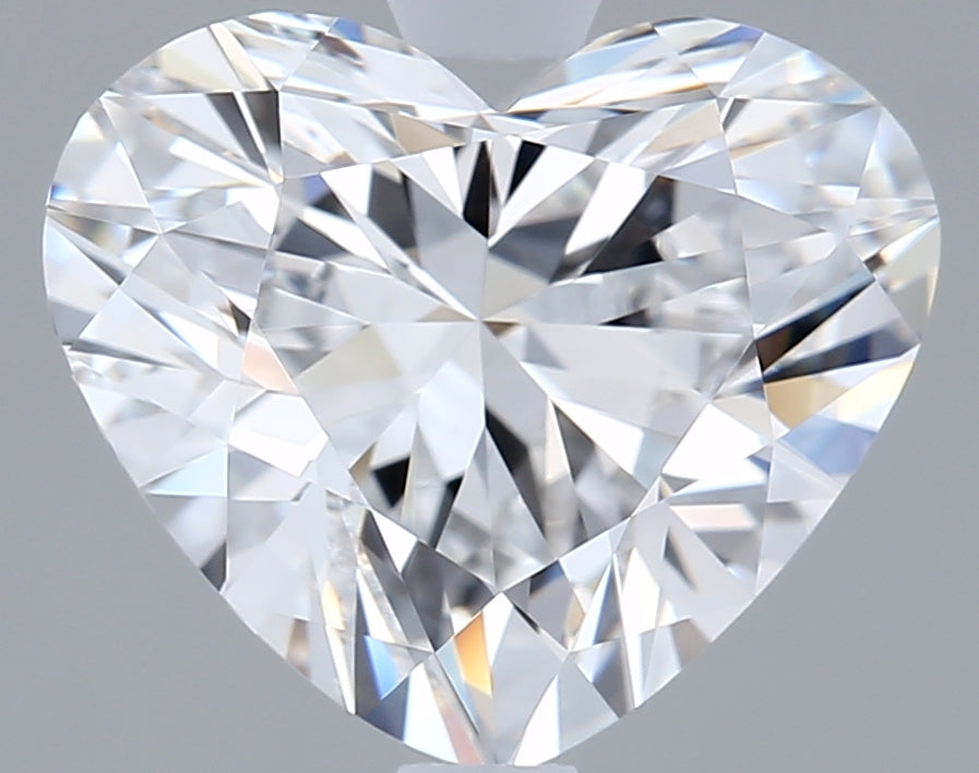 2.17 Carat Heart Shaped, Ideal Cut, D Color, VVS2 Clarity, IGI Certified Lab Grown Diamond