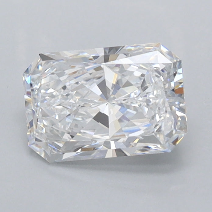 0.96 Carat Radiant Shaped, Excellent Cut, E Color, VVS2 Clarity, IGI Certified Lab Grown Diamond