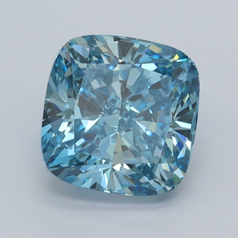 2.00 Carat Cushion Shaped, Ideal Cut, VVS2 Clarity, IGI Certified Lab Grown Diamond