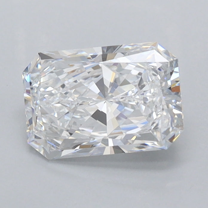 1.01 Carat Radiant Shaped, Excellent Cut, D Color, VVS1 Clarity, IGI Certified Lab Grown Diamond