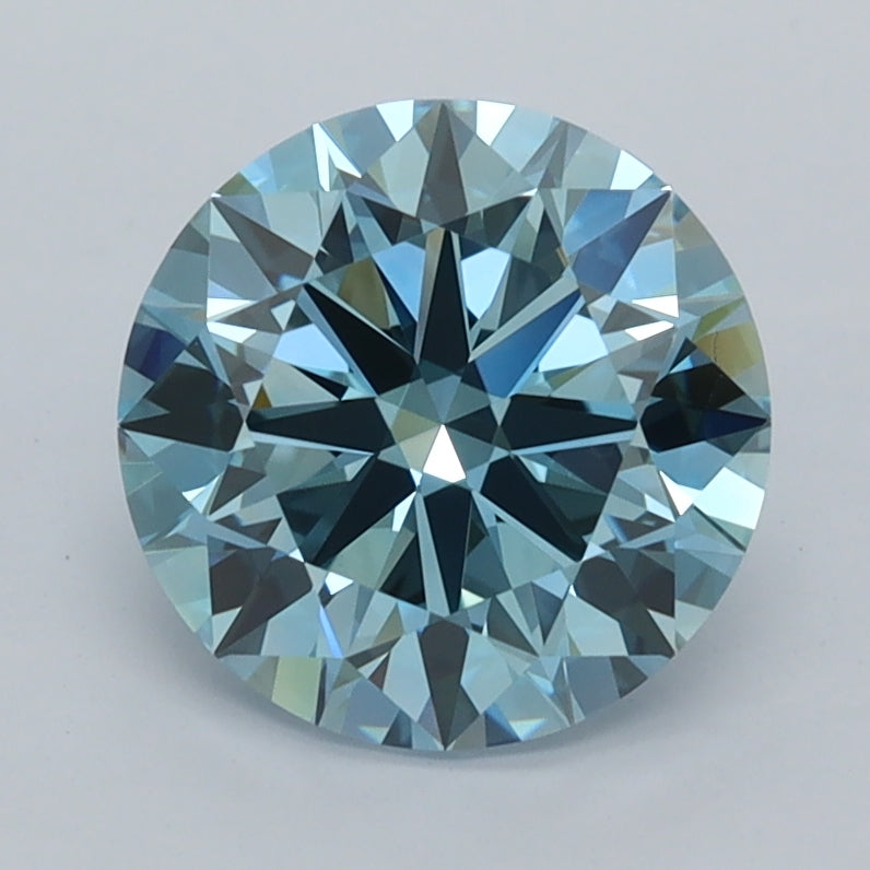 2.00 Carat Round Shaped, Ideal Cut, VVS1 Clarity, IGI Certified Lab Grown Diamond