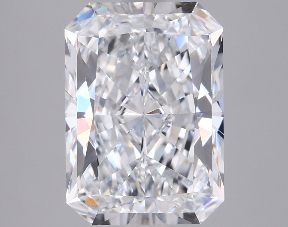 3.51 Carat Radiant Shaped, Ideal Cut, E Color, VVS1 Clarity, IGI Certified Lab Grown Diamond
