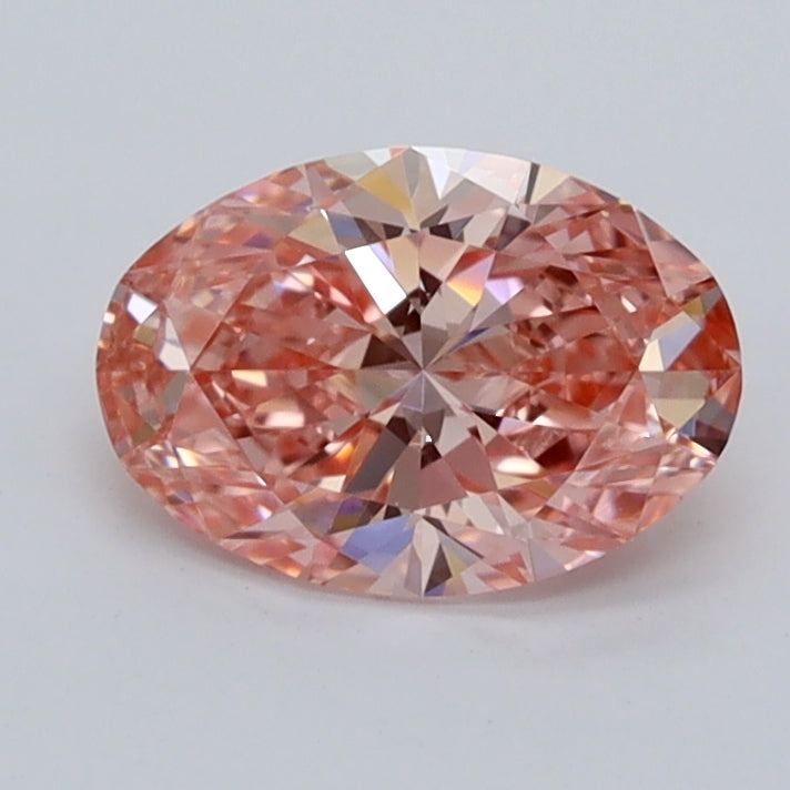 0.96 Carat Oval Shaped, Ideal Cut, VVS1 Clarity, IGI Certified Lab Grown Diamond