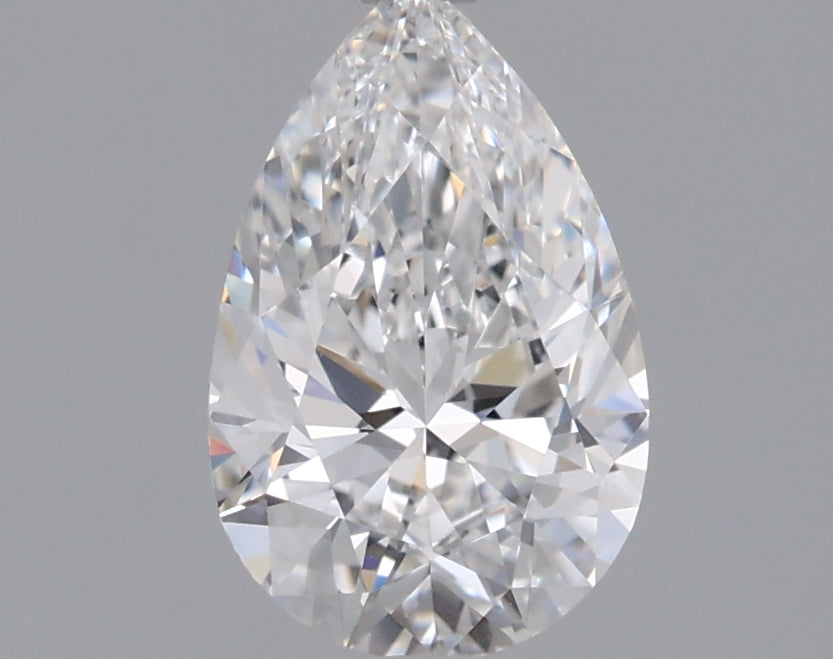 1.02 Carat Pear Shaped, Ideal Cut, D Color, VVS2 Clarity, IGI Certified Lab Grown Diamond