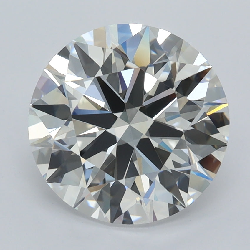 2.98 Carat Round Shaped, Ideal Cut, D Color, VVS1 Clarity, IGI Certified Lab Grown Diamond