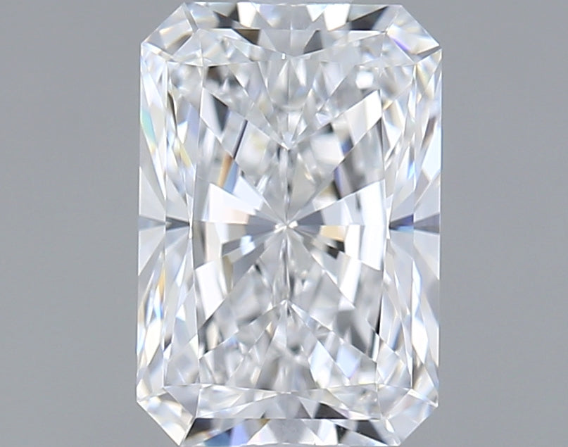1.51 Carat Radiant Shaped, Excellent Cut, D Color, VVS1 Clarity, IGI Certified Lab Grown Diamond