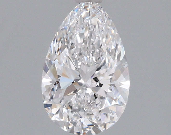 1.00 Carat Pear Shaped, Ideal Cut, D Color, VVS2 Clarity, IGI Certified Lab Grown Diamond