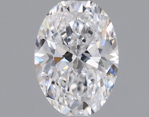 0.53 Carat Oval Shaped, Excellent Cut, D Color, VVS1 Clarity, IGI Certified Lab Grown Diamond