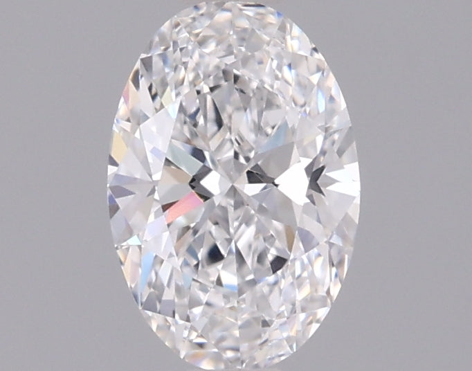 0.73 Carat Oval Shaped, Ideal Cut, D Color, VVS1 Clarity, IGI Certified Lab Grown Diamond