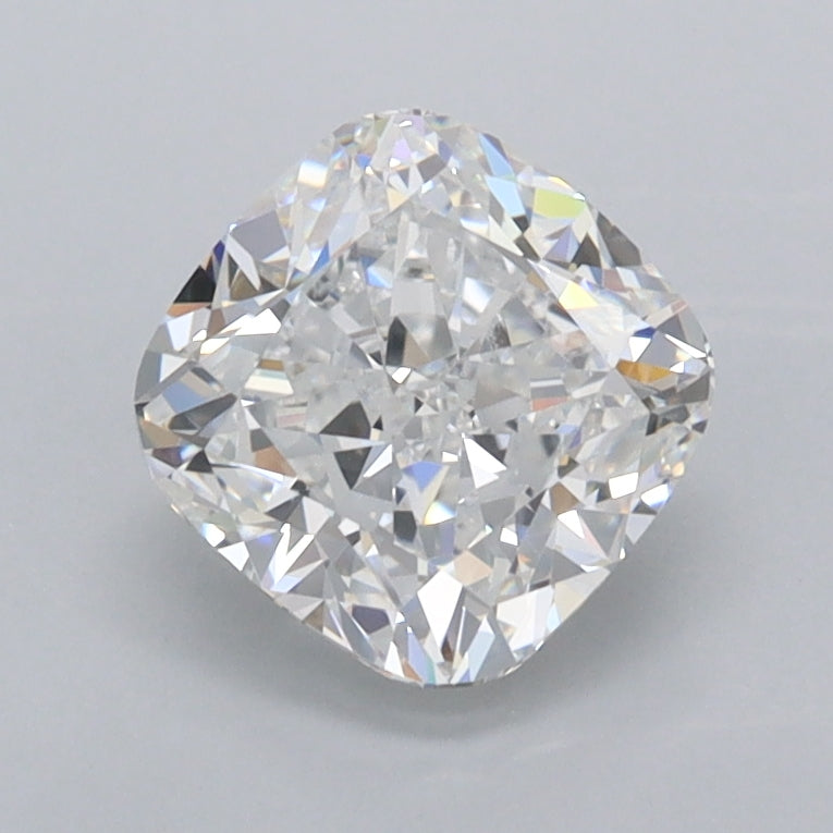 1.51 Carat Cushion Shaped, Ideal Cut, D Color, VVS1 Clarity, IGI Certified Lab Grown Diamond