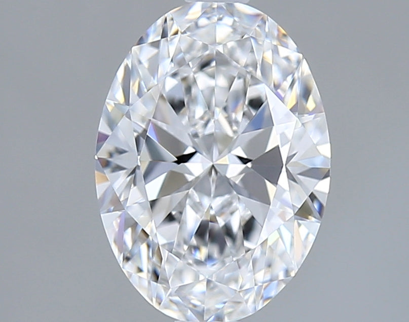 1.51 Carat Oval Shaped, Ideal Cut, D Color, VVS1 Clarity, IGI Certified Lab Grown Diamond