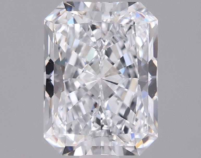 1.51 Carat Radiant Shaped, Ideal Cut, D Color, VS1 Clarity, IGI Certified Lab Grown Diamond