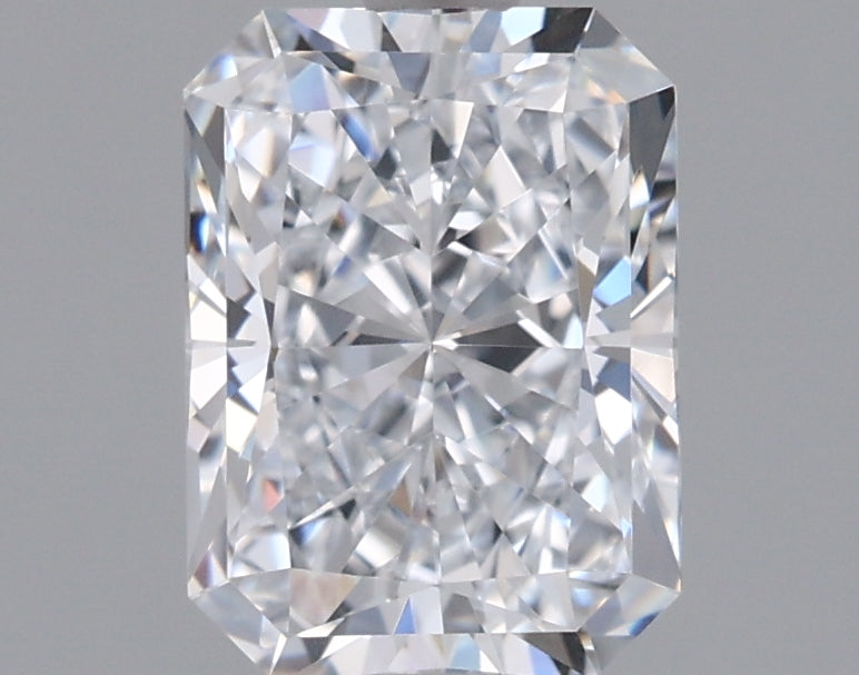 1.46 Carat Radiant Shaped, Excellent Cut, D Color, VVS2 Clarity, IGI Certified Lab Grown Diamond