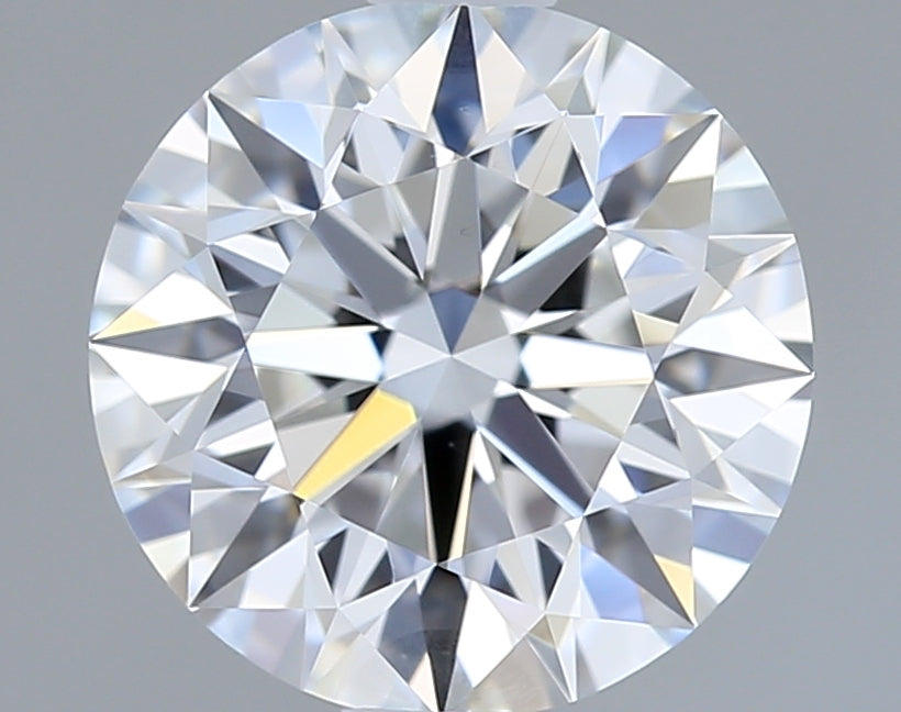 1.26 Carat Round Shaped, Ideal Cut, D Color, VS1 Clarity, IGI Certified Lab Grown Diamond