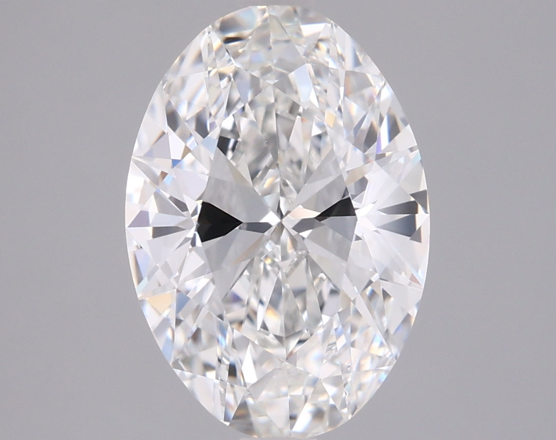 2.50 Carat Oval Shaped, Excellent Cut, E Color, VVS1 Clarity, IGI Certified Lab Grown Diamond