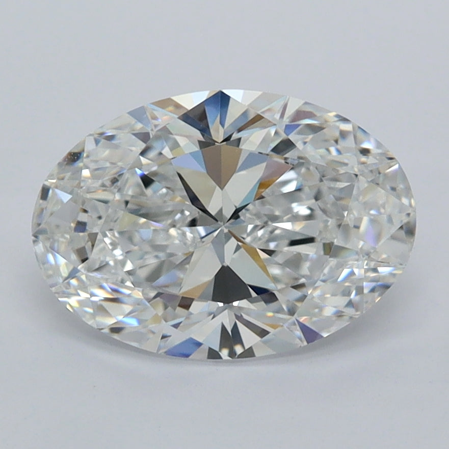 2.02 Carat Oval Shaped, Ideal Cut, D Color, FL Clarity, IGI Certified Lab Grown Diamond