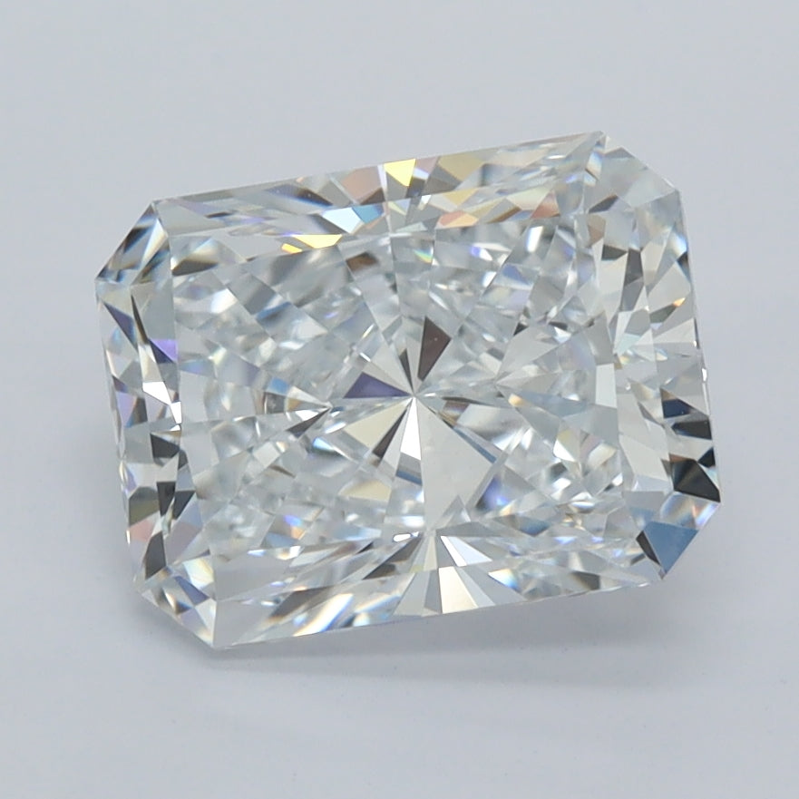 2.38 Carat Radiant Shaped, Ideal Cut, D Color, VS1 Clarity, IGI Certified Lab Grown Diamond