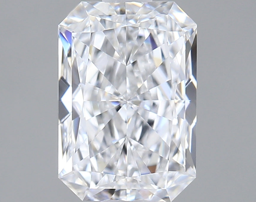 1.56 Carat Radiant Shaped, Excellent Cut, D Color, VVS1 Clarity, IGI Certified Lab Grown Diamond