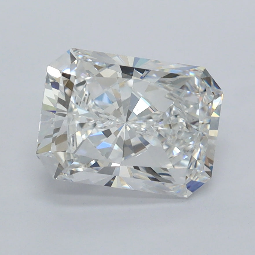 2.02 Carat Radiant Shaped, Excellent Cut, D Color, VVS1 Clarity, IGI Certified Lab Grown Diamond