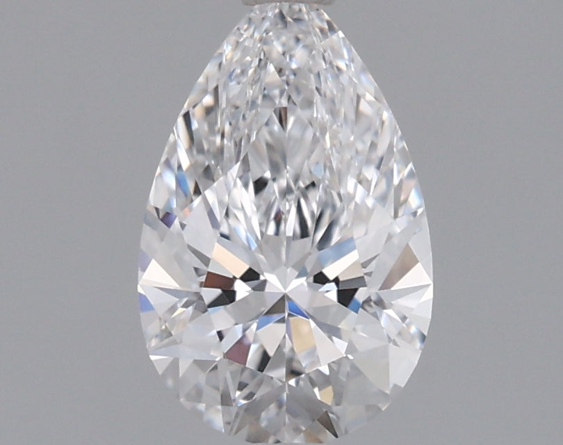 1.03 Carat Pear Shaped, Ideal Cut, D Color, VVS1 Clarity, IGI Certified Lab Grown Diamond