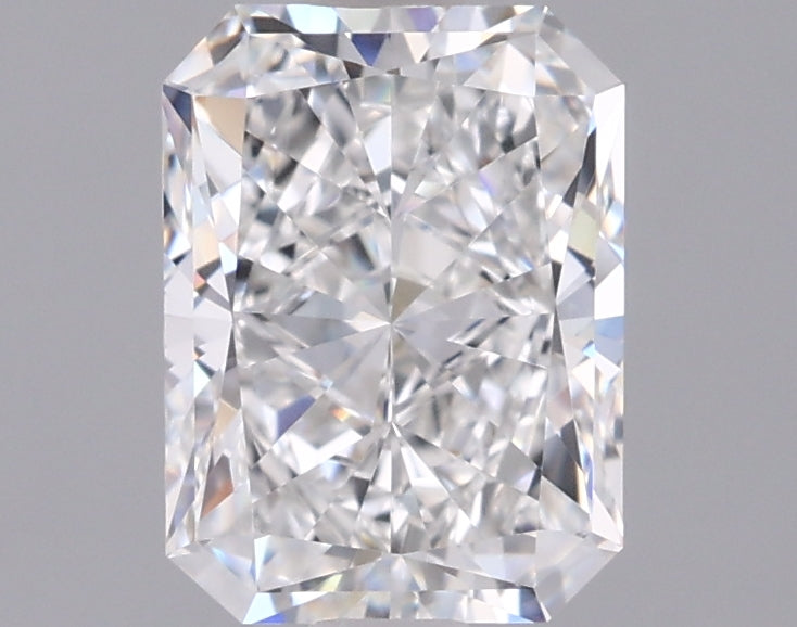 1.51 Carat Radiant Shaped, Excellent Cut, D Color, FL Clarity, IGI Certified Lab Grown Diamond
