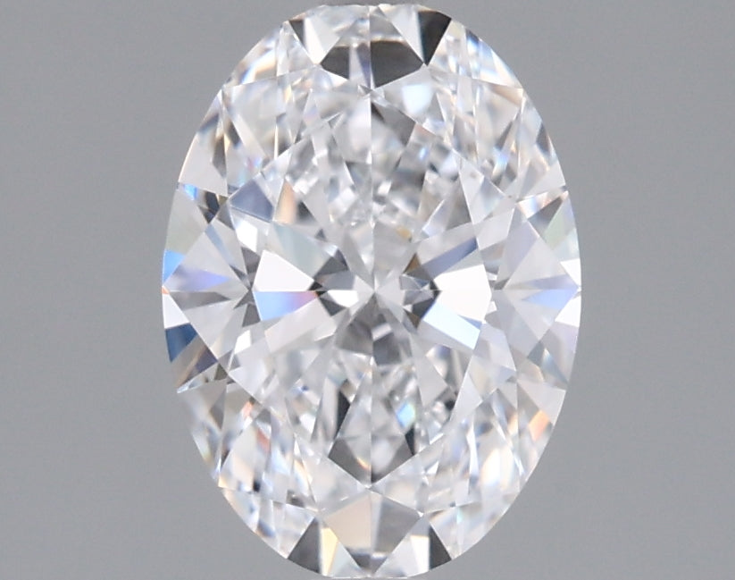 1.56 Carat Oval Shaped, Ideal Cut, D Color, VVS2 Clarity, IGI Certified Lab Grown Diamond