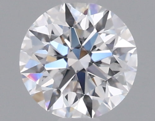 0.55 Carat Round Shaped, Excellent Cut, D Color, VVS1 Clarity, IGI Certified Lab Grown Diamond