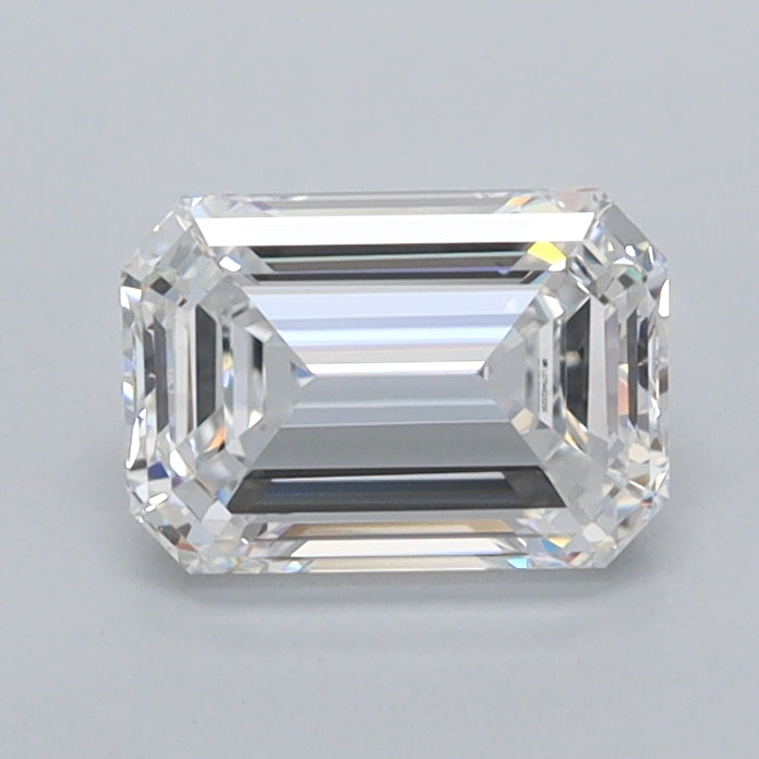 1.02 Carat Emerald Shaped, Ideal Cut, E Color, FL Clarity, IGI Certified Lab Grown Diamond
