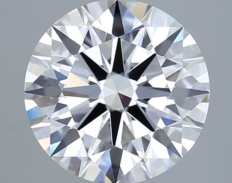 4.02 Carat Round Shaped, Excellent Cut, F Color, VS1 Clarity, GIA Certified Lab Grown Diamond
