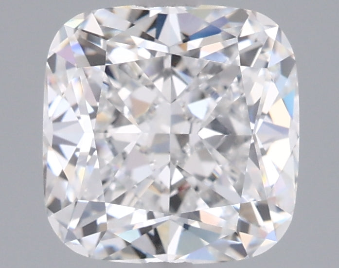2.06 Carat Cushion Shaped, Ideal Cut, D Color, VS2 Clarity, GIA Certified Lab Grown Diamond