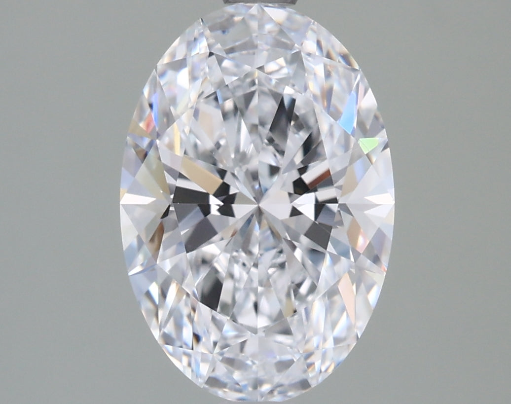 2.04 Carat Oval Shaped, Ideal Cut, E Color, VVS2 Clarity, GIA Certified Lab Grown Diamond