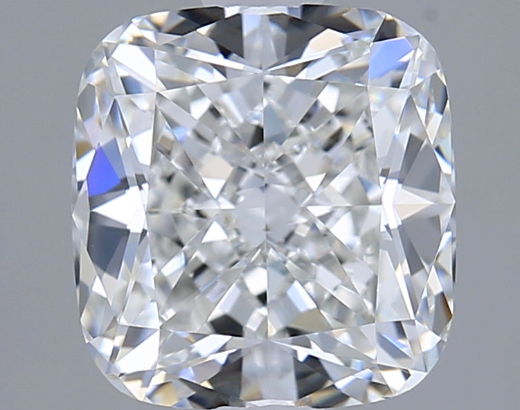 2.04 Carat Cushion Shaped, Ideal Cut, F Color, VVS2 Clarity, GIA Certified Lab Grown Diamond