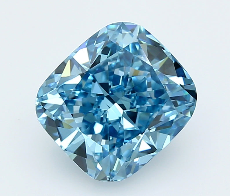 3.05 Carat Cushion Shaped, Ideal Cut, VVS1 Clarity, IGI Certified Lab Grown Diamond