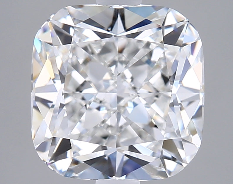 3.10 Carat Cushion Shaped, Ideal Cut, F Color, VVS1 Clarity, GIA Certified Lab Grown Diamond