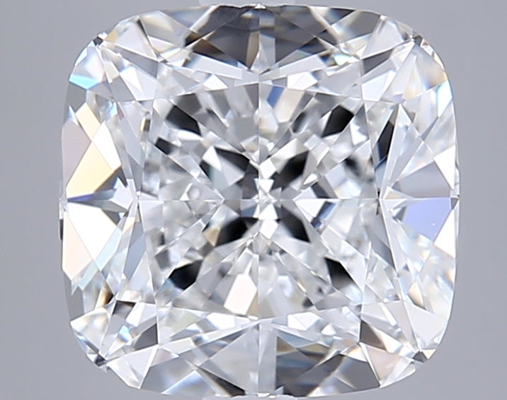 4.01 Carat Cushion Shaped, Ideal Cut, E Color, VVS2 Clarity, GIA Certified Lab Grown Diamond