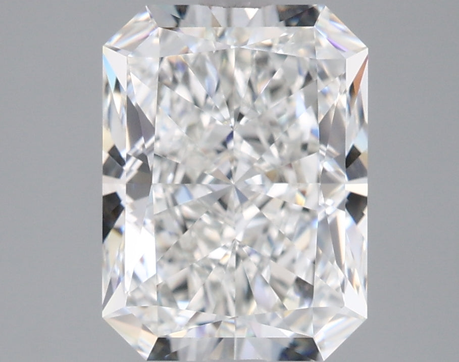3.01 Carat Radiant Shaped, Ideal Cut, G Color, VVS2 Clarity, GIA Certified Lab Grown Diamond