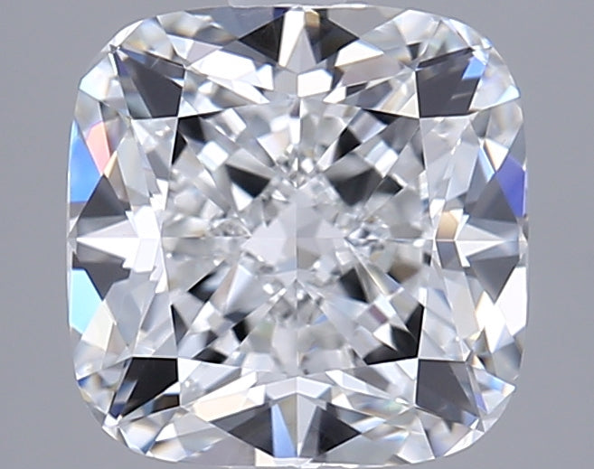 2.51 Carat Cushion Shaped, Ideal Cut, E Color, VS1 Clarity, GIA Certified Lab Grown Diamond