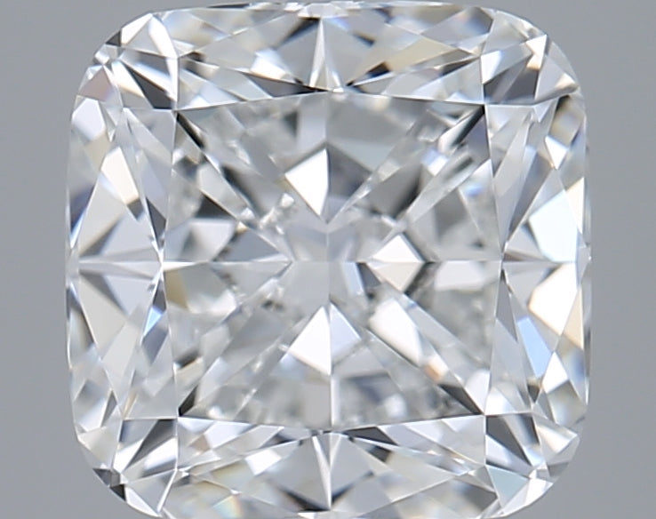2.50 Carat Cushion Shaped, Ideal Cut, E Color, VS1 Clarity, GIA Certified Lab Grown Diamond