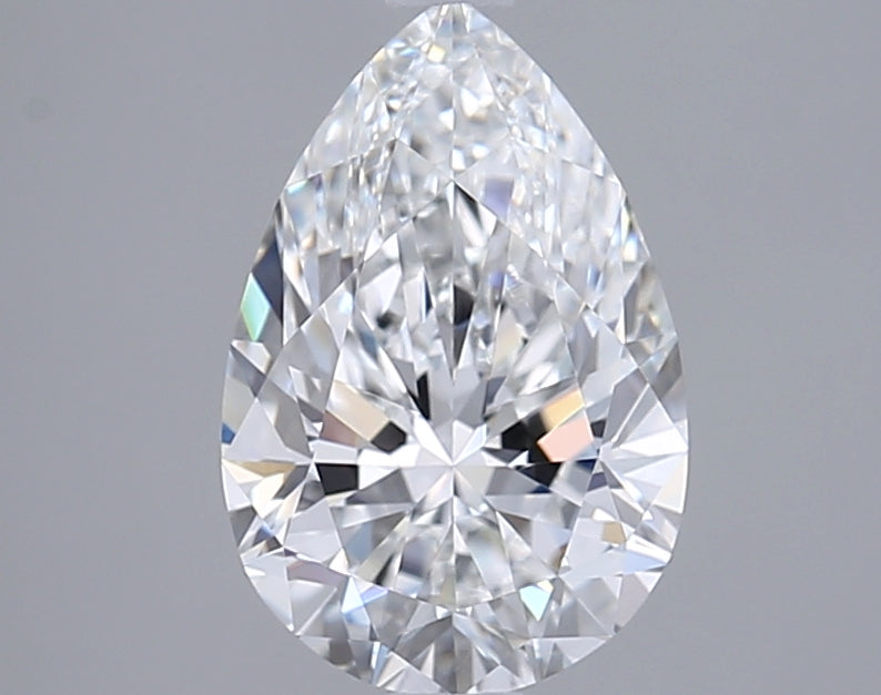2.03 Carat Pear Shaped, Ideal Cut, E Color, VVS1 Clarity, GIA Certified Lab Grown Diamond