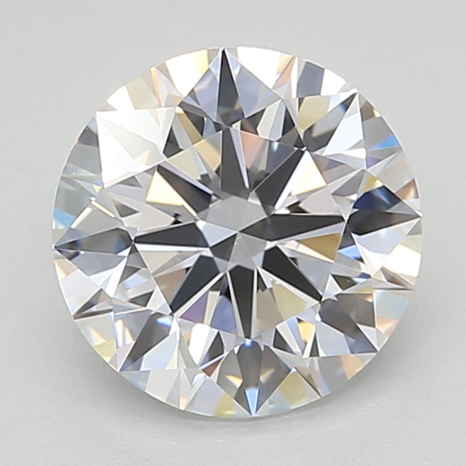 2.17 Carat Round Shaped, Excellent Cut, D Color, VVS1 Clarity, GIA Certified Lab Grown Diamond