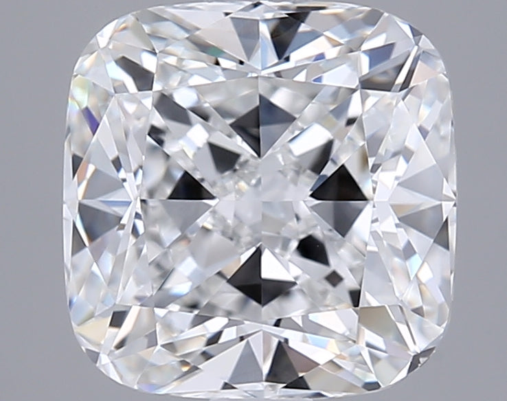 2.72 Carat Cushion Shaped, Ideal Cut, E Color, VVS1 Clarity, GIA Certified Lab Grown Diamond