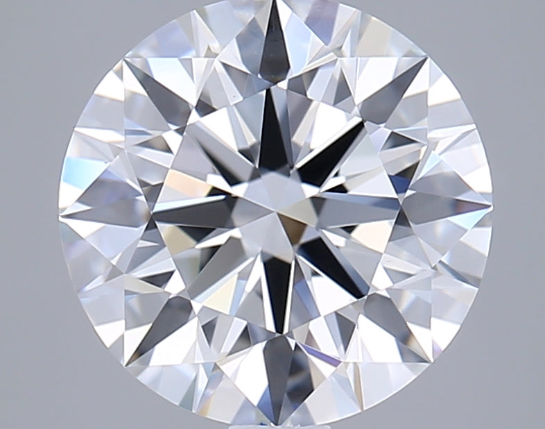 2.22 Carat Round Shaped, Excellent Cut, E Color, VVS1 Clarity, GIA Certified Lab Grown Diamond