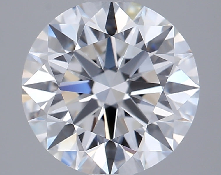 2.01 Carat Round Shaped, Excellent Cut, D Color, VVS2 Clarity, GIA Certified Lab Grown Diamond