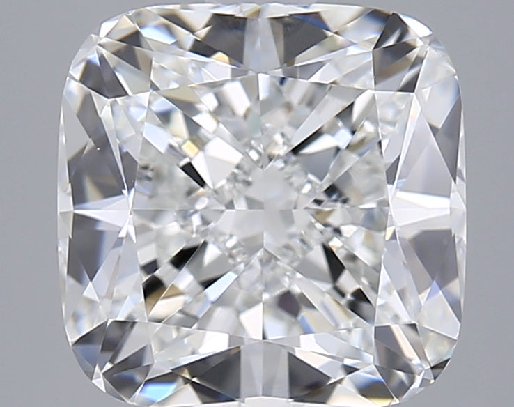 2.51 Carat Cushion Shaped, Ideal Cut, F Color, VVS1 Clarity, GIA Certified Lab Grown Diamond