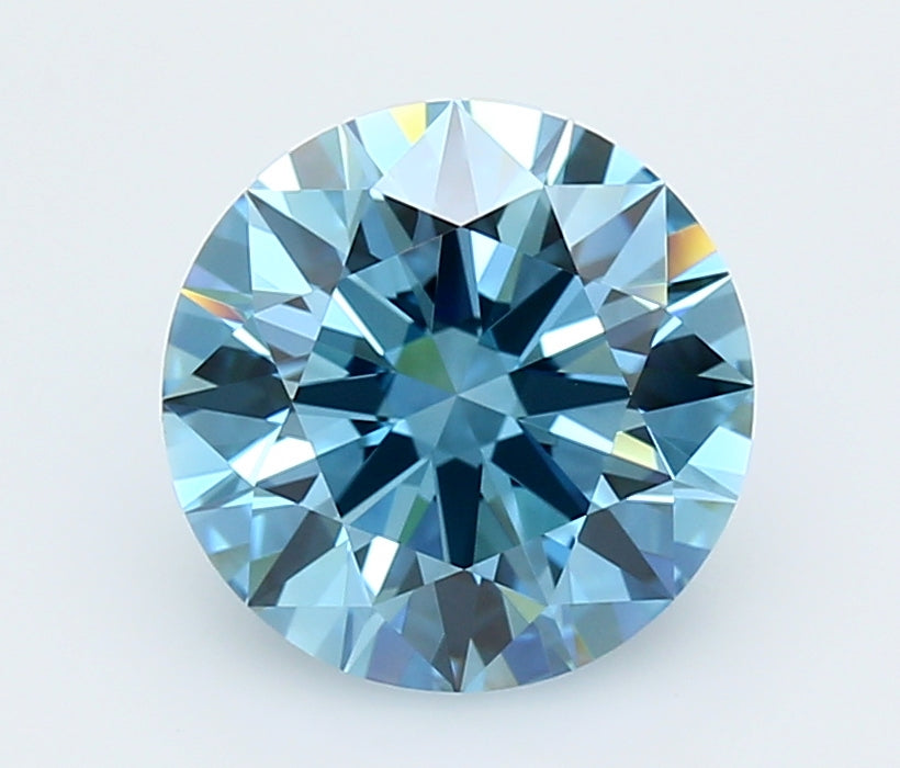 3.23 Carat Round Shaped, Ideal Cut, VVS2 Clarity, IGI Certified Lab Grown Diamond