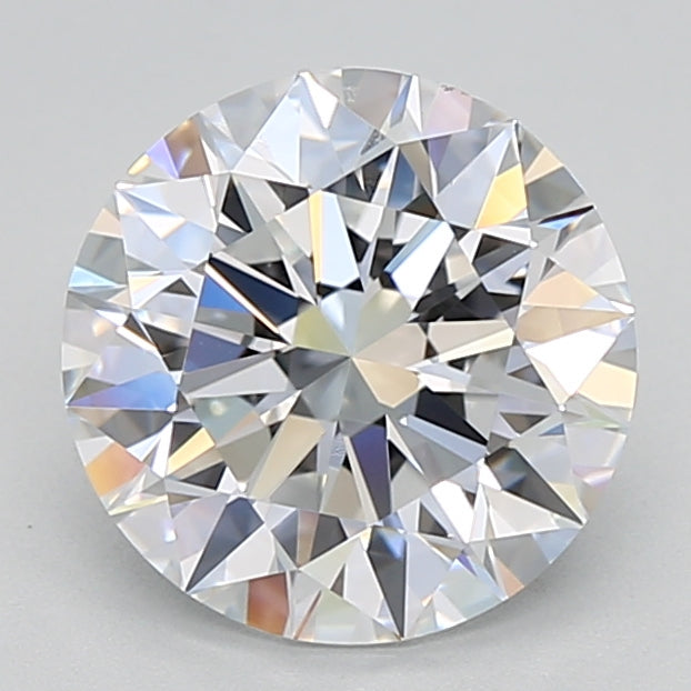 2.61 Carat Round Shaped, Excellent Cut, D Color, VVS1 Clarity, GIA Certified Lab Grown Diamond